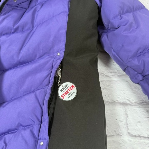Zero XPOSUR Snowboarding Ski Jacket Women's XL Purple Quilted  Removable Hood - Picture 9 of 14